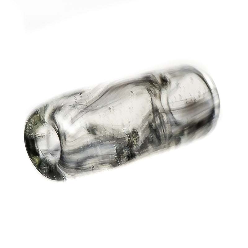 RekTipz - Glass Tip - XL - 11mm - Full UV w/ Black Swirl - The Cave