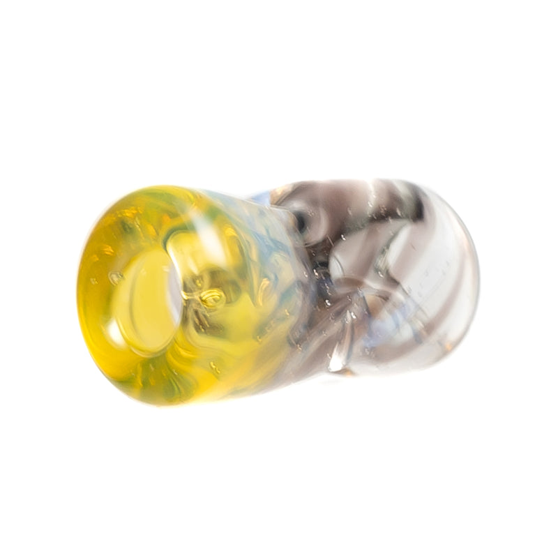 RekTipz - Glass Tip - 11mm - UV Swirl w/ Fume Tip - The Cave