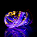 RekTipz - Glass Tip - 11mm - UV Swirl w/ Fume Tip - The Cave