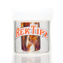 RekTipz - Glass Tip - 12mm - Amber Purple & UV Swirl - The Cave
