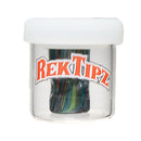 RekTipz - Glass Tip - 12mm - Blue Sparkle Multi Color - The Cave