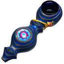 Steve's Dank Pipes - Galaxy - Maine Spectra-Birch - Blue & Grey - Mandala - The Cave