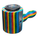 Steve's Dank Pipes - Cob Pipe - Maine Spectra-Birch - Rainbow - Smoke Bowl - The Cave