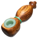Steve's Dank Pipes - The Classic - Brazilian Tigerwood - Mint Bowl - The Cave