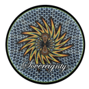Moodmats X Sovereignty - Honeycomb Bow Tie Circle - The Cave