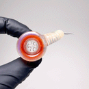 Sovereignty - FA Slide - Spiral Horn - 18mm - Extra Light Yellow x Orange Elvis - The Cave