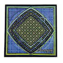 Moodmats X Sovereignty - Blue & Green Geometric Square - The Cave