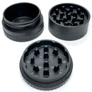 Santa Cruz Shredder - Hemp Grinder - 3 Piece - Black - The Cave