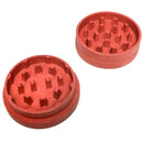 Santa Cruz Shredder - Hemp Grinder - 2 Piece - Red - The Cave