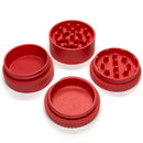 Santa Cruz Shredder - Hemp Grinder - 4 Piece - Red - The Cave