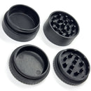 Santa Cruz Shredder - Hemp Grinder - 4 Piece - Black - The Cave