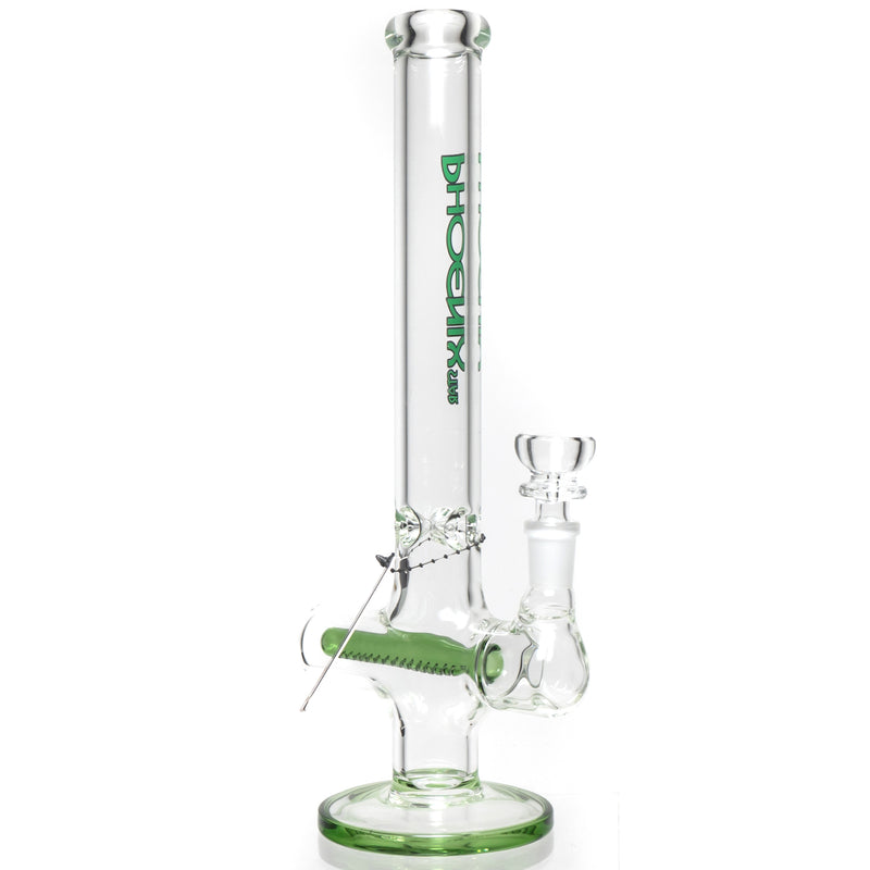 Phoenix Star - 12" Inline Tube - 32x5 - Green & Gold - The Cave