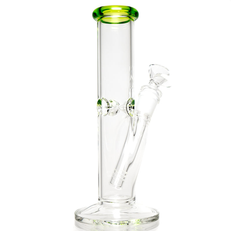 Shooters - 8" Straight - Transparent Green Accent - The Cave
