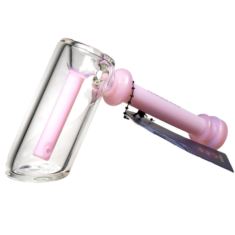 Phoenix Star - Stem Bubbler - Milky Pink Accents - The Cave