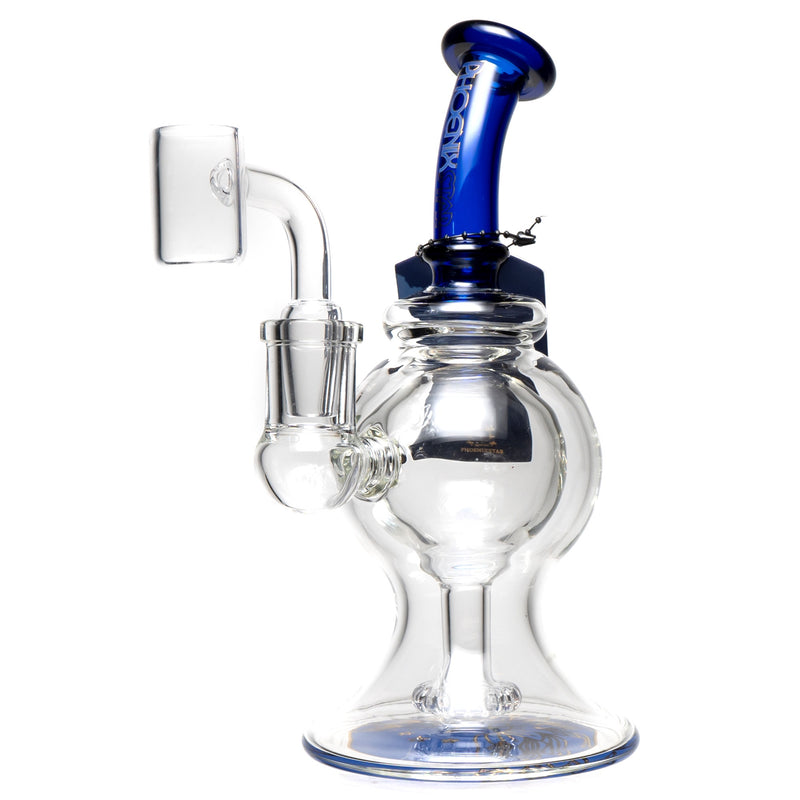 Phoenix Star - Inner Orb Bubbler - Blue Accents - The Cave