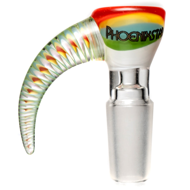 Phoenix Star - Worked Slide - 14mm - Rasta & White - The Cave