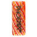 Phoenix Star - Glass Rolling Tip - Channeled - Red & Orange - The Cave