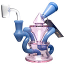 Phoenix Star - 2 Color Mini Recycler - Milky Blue & Pink - The Cave