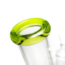 Shooters - 8" Straight - Transparent Green Accent - The Cave