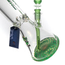 Phoenix Star - 13" Beaker - 9mm - Green & Gold - The Cave