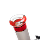 Phoenix Star - 12" Sandblasted Band Beaker - Red & Gold - The Cave