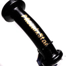 Phoenix Star - Hollow Foot Cone Bubbler - Black - The Cave