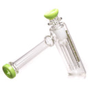 Phoenix Star - Tree Bubbler - 6 Arm - 18mm - Milky Green - The Cave