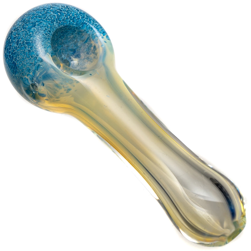 Shooters - Fume Frit Spoon Pipe - Blue - The Cave