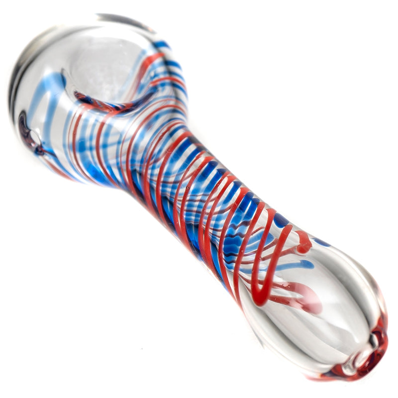 Shooters - Spiral Color Spoon - Blue & Red - The Cave