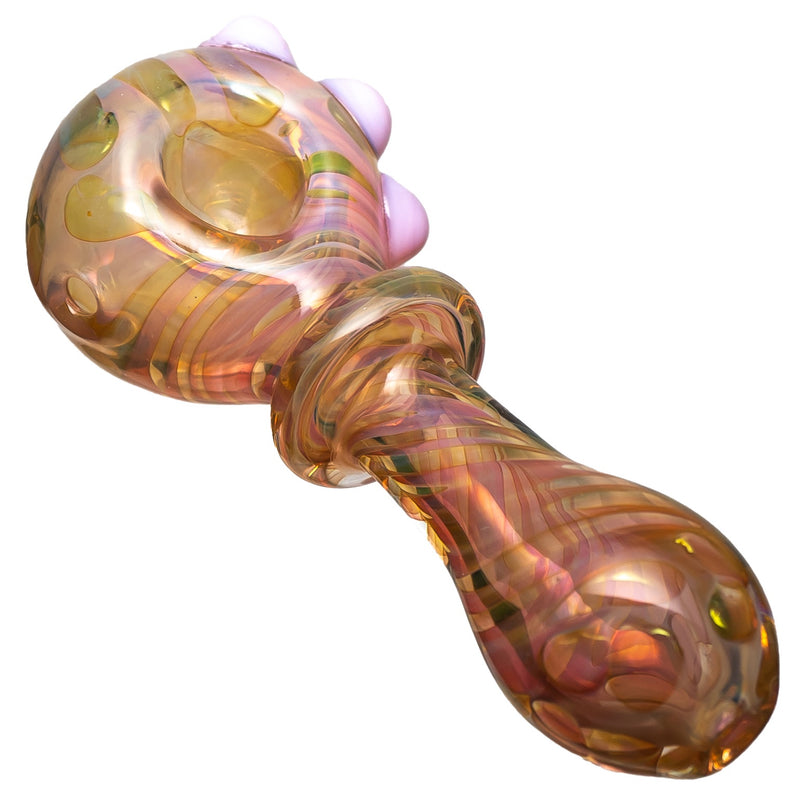 Shooters - Fume Swirl Spoon w/ Accent Grips - Pink - The Cave