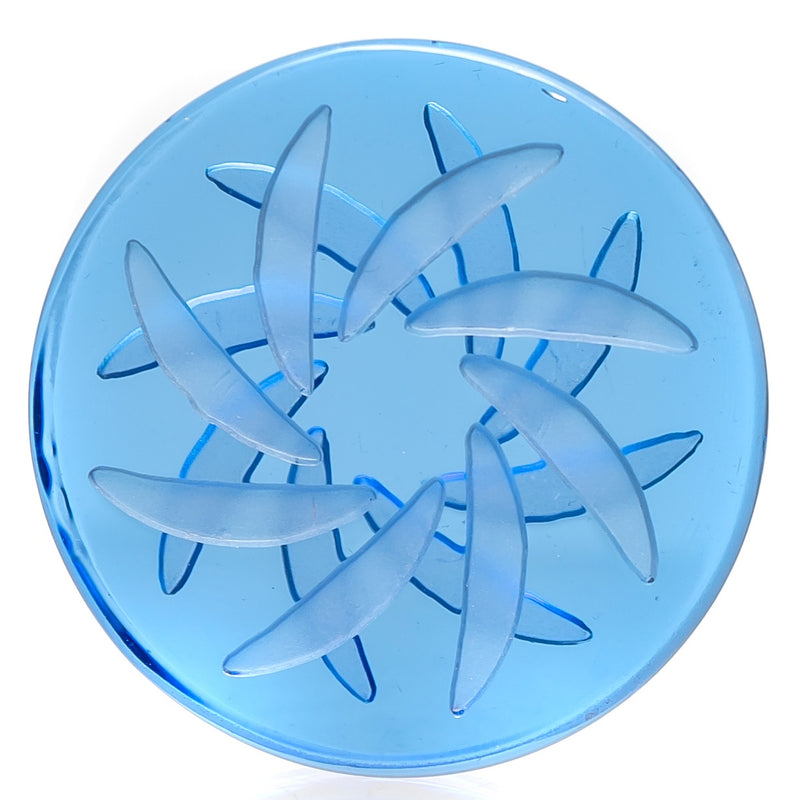 Shooters - Vortex Coin Cap - 8 Blade - Blue - The Cave