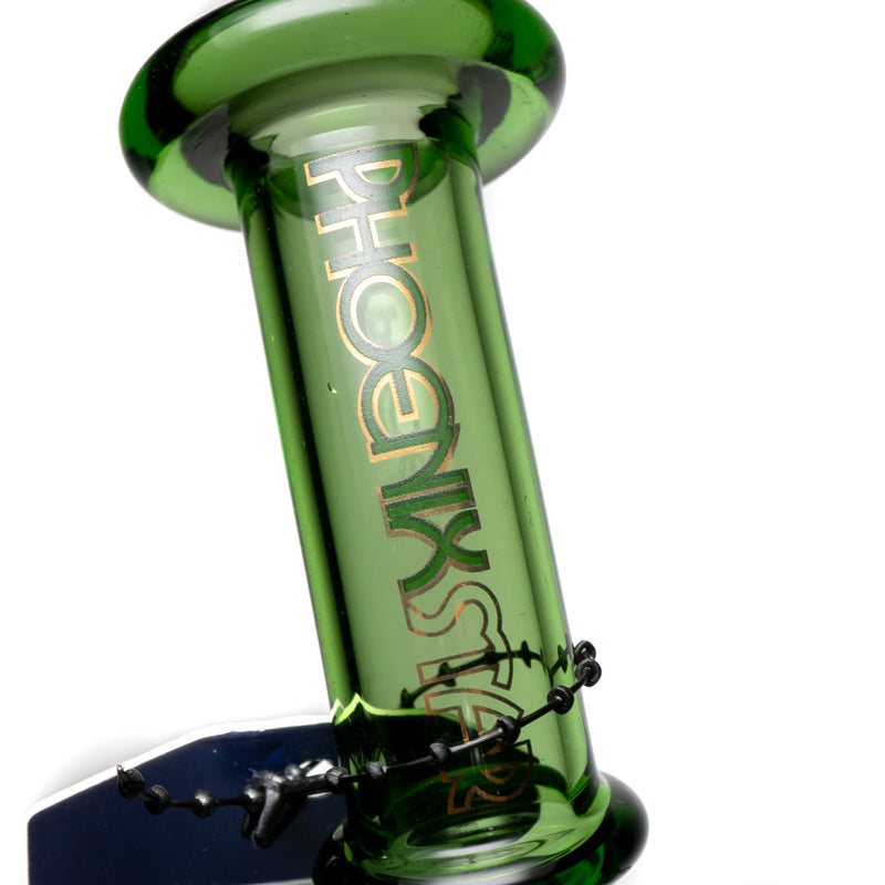 Phoenix Star - Inner Orb Bubbler - Green Accents - The Cave