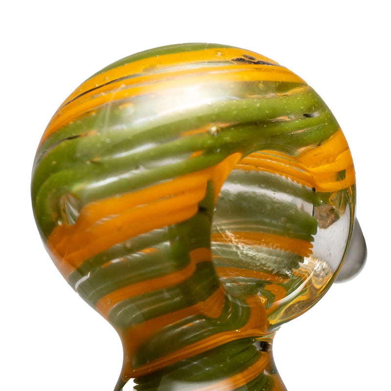 Shooters - Color Swirl Spoon - Green & Orange - The Cave