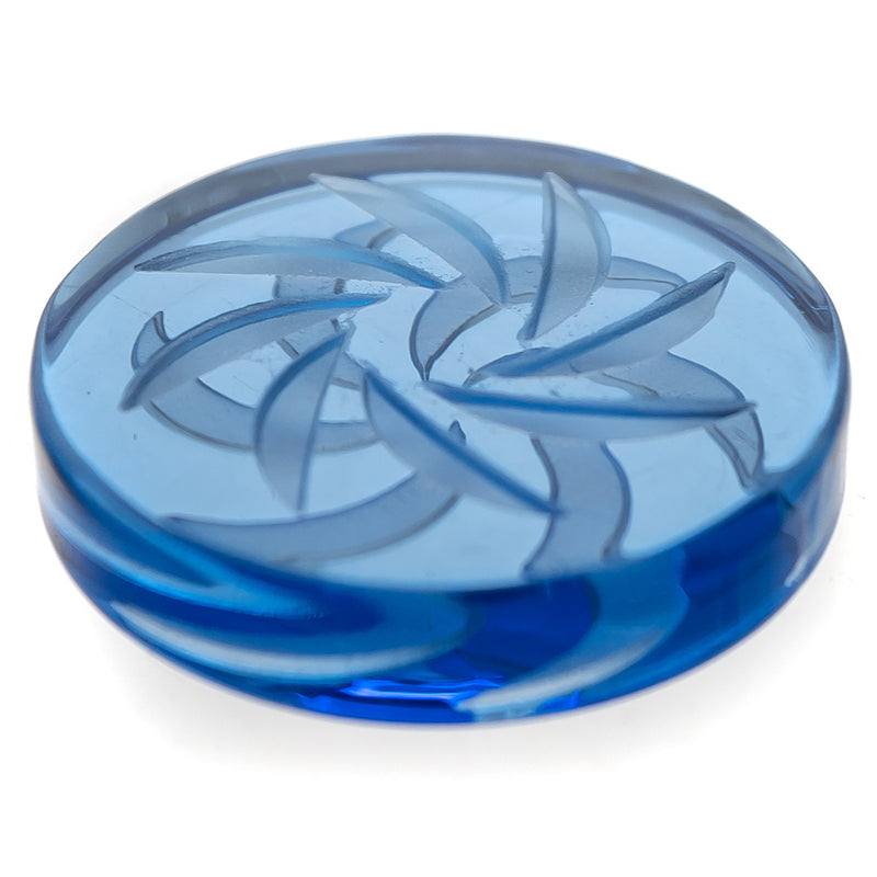 Shooters - Vortex Coin Cap - 6 Blade - Blue - The Cave