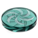 Shooters - Vortex Coin Cap - 6 Blade - Teal - The Cave