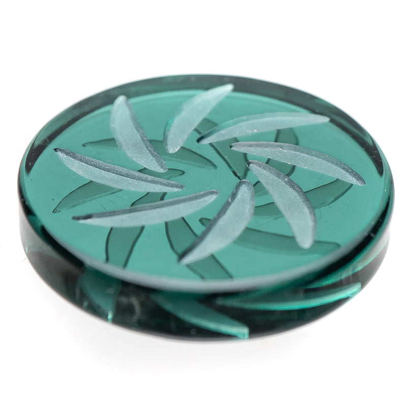 Shooters - Vortex Coin Cap - 8 Blade - Teal - The Cave