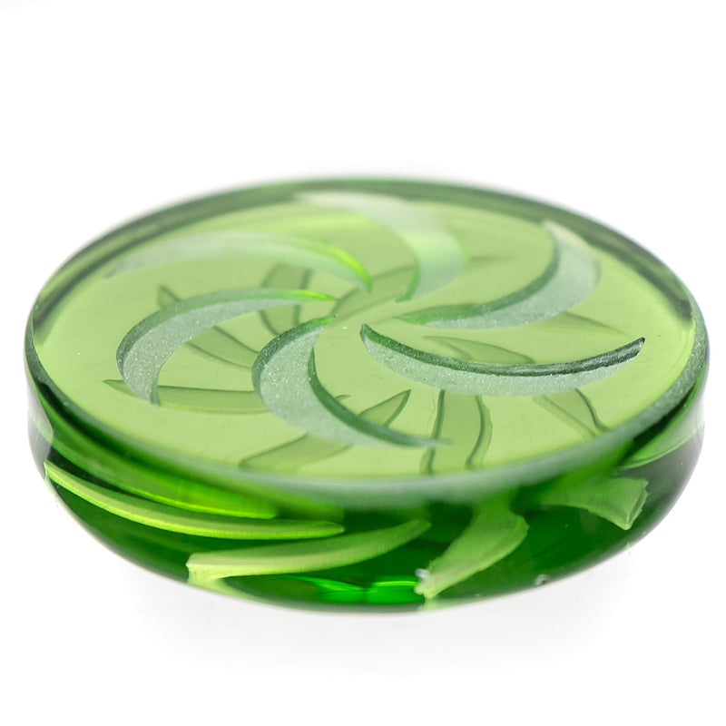 Shooters - Vortex Coin Cap - 6 Blade - Green - The Cave