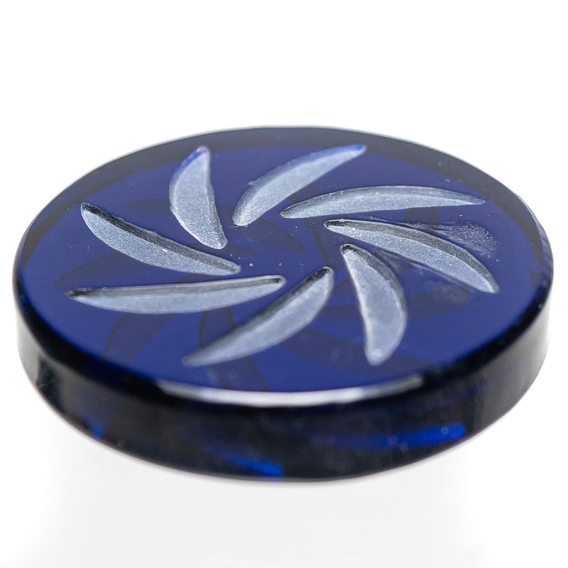 Shooters - Vortex Coin Cap - 8 Blade - Cobalt - The Cave