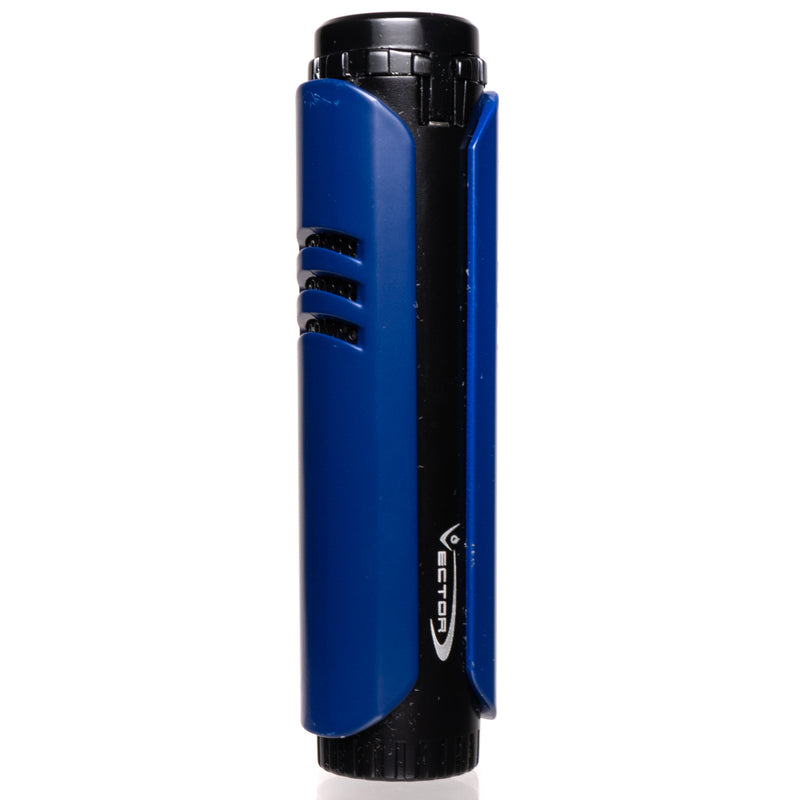 Vector X Sovereignty - Max Tech - Single Flame Torch Lighter - Blue & Black - The Cave