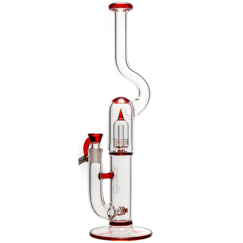 Sovereignty - Mini Grid Dome - 3 Cut 360 - Natty Neck - FA - Pomegranate - The Cave