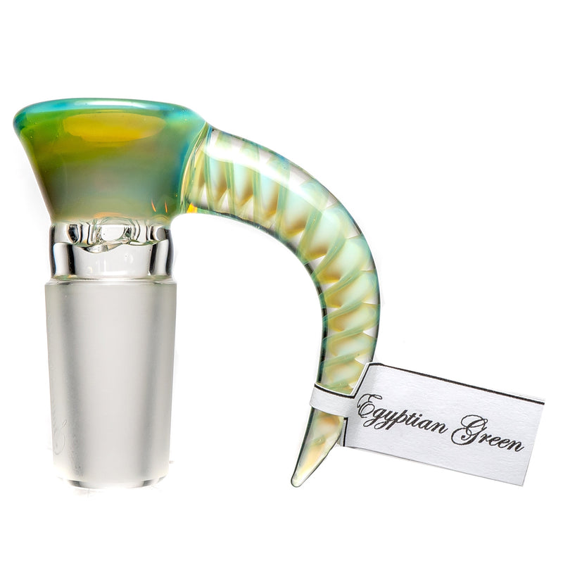 Sovereignty - Full Accent Slide - Spiral Horn - 18mm - Egyptian Green - The Cave