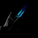 Vector X Sovereignty - Arsenal - Double Flame Torch Lighter - Chrome Satin - The Cave