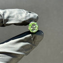 Steve H - Glass Tip - Honeycomb - Sparkle Green & Purple - 12mm