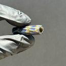 Steve H - Glass Tip - Honeycomb - Sparkle Gray & Blue - 11mm