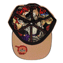 Grassroots - Stanley Mouse Red Rose Tan Snapback Hat - Large/XL - The Cave