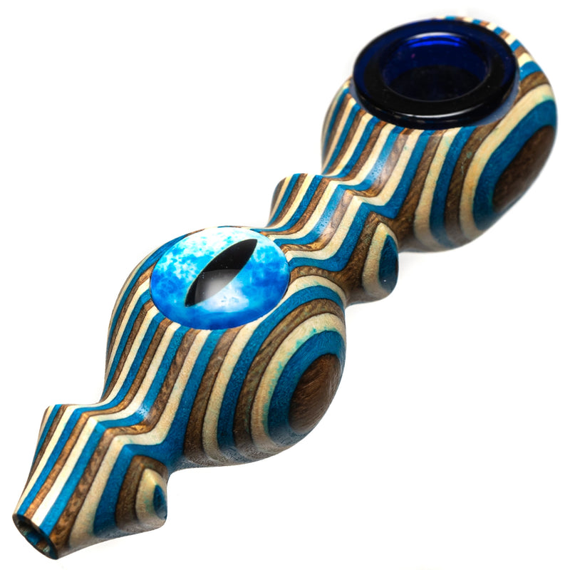 Steve's Dank Pipes - Galaxy - Maine Spectra-Birch - Blue & Multi - Blue Eye - The Cave