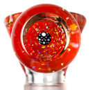 Swiss Perc - Millie Slide - 14mm - Cropal Red Crayon & UV Illuminati/Pomegranate - The Cave