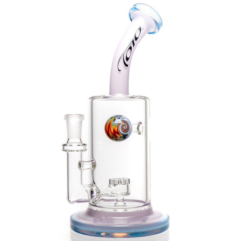 Toro - Jet Perc - 10mm - Purple Satin & Ghost w/ Rainbow Linework - The Cave