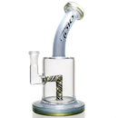 Toro - Macro XL - 10mm - Blue Satin & Metal Fleck w/ Multicolor Linework - The Cave