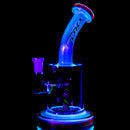 Toro - Macro XL - 10mm - Blue Satin & Metal Fleck w/ Multicolor Linework - The Cave